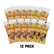 12-pack of Peanut Butter Cup flavored peanuts with visible branding on a white background