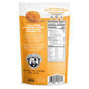 Honey Roasted Chipotle Peanuts. Honey Roasted Chipotle Peanuts. Image of the back portion of a single package. Ingredients: Peanuts, Peanut Oil and/or Sunflower Oil, Sugar, Salt, Chipotle Pepper, Onion & Garlic Powder, Corn Starch, Brown Sugar, Tomato Pow