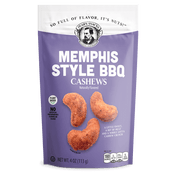 Memphis Style BBQ CashewsMemphis is well-known for its rich, complex BBQ, distinguished by varying levels of sweet, tang and a nice kick of heat. Cue up our Memphis Style BBQ Cashews. What's in our "secret sauce"? A little sweet, a bit of heat and a whole