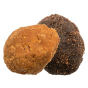 Peanut Butter Cup Flavored Peanuts Rich creamy peanut butter flavored peanuts AND natural cocoa covered peanuts come together in one bag to make one deliciously, magical snack. Pear's Peanut Butter Cup Peanuts. Made in the USA