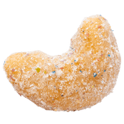 Sugar Cookie Confetti Cashews An out of this world snack experience.  Award-Winning. No Artificial Preservatives, Flavors or Colors. Kosher. Made in the USA.