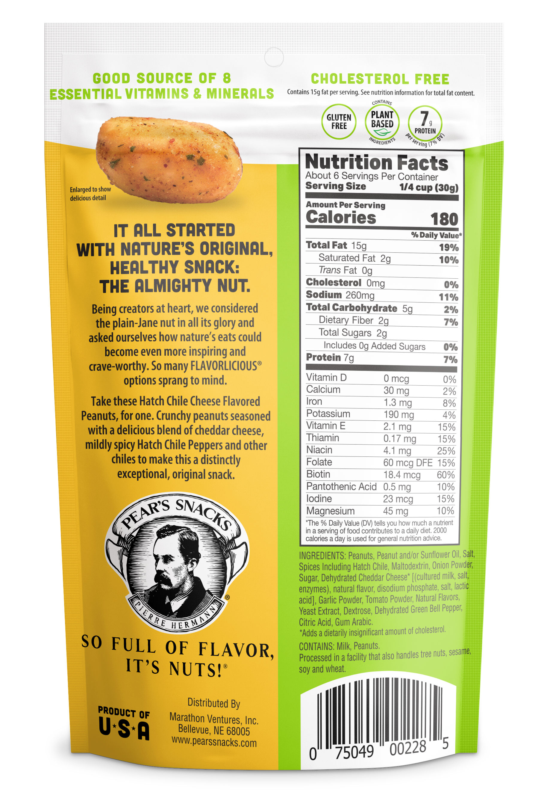 Hatch Chile Cheese Flavored Peanuts