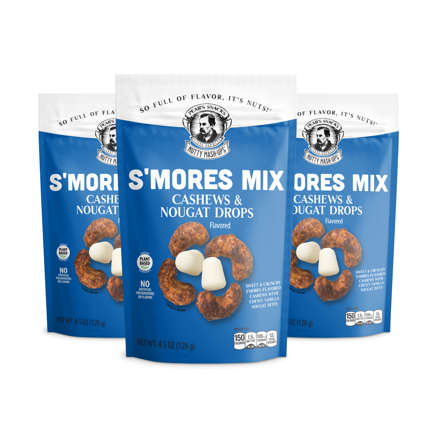 Three packages of S'mores Mix bags
