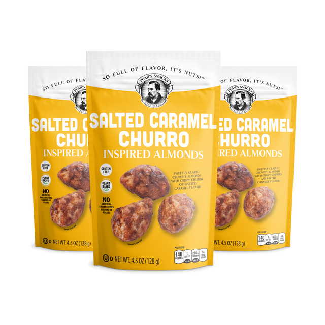 Salted Caramel Churro Inspired Almonds – Pear's Snacks