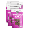 Cocoa Dusted Truffle Peanuts - 6 Pack WholesaleRestocking your pantry? Looking to up your family's snack game? Need something worthy of pairing with your favorite adult beverage? All sound reasons to have this tasty 6 pack delivered direct to your doorste