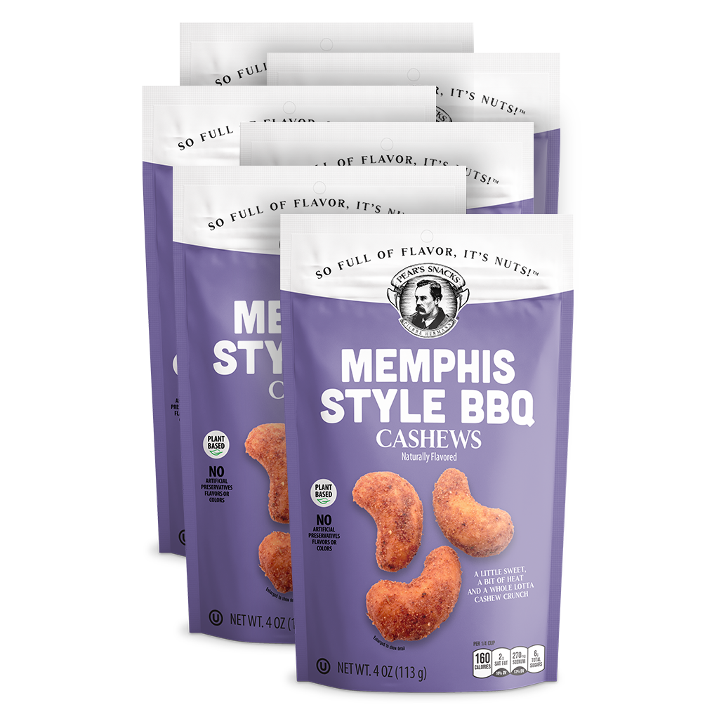 Memphis Style BBQ Cashews - 6 Pack